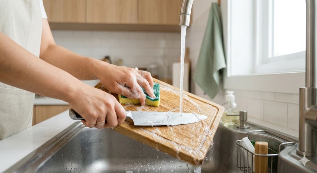 seen-washing-a-chopping-board