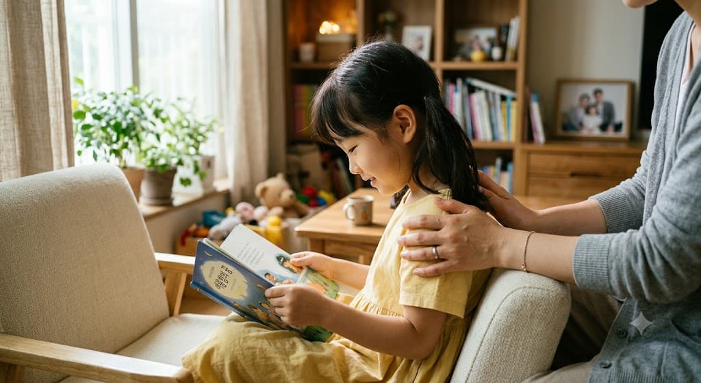 여름방학-자녀와-부모의-차분한-일상